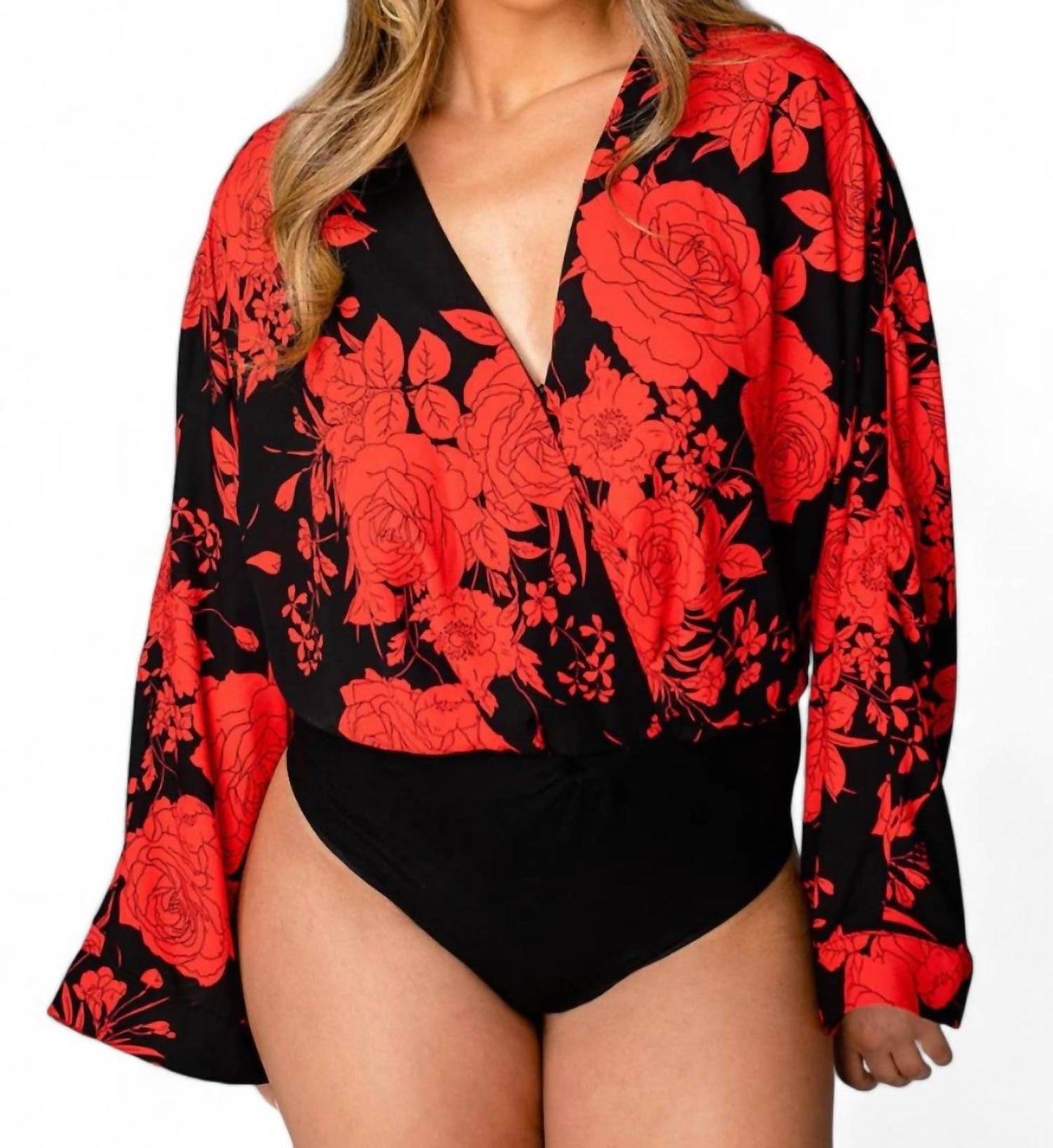 Buddylove - ARIANA KIMONO SLEEVE BODYSUIT