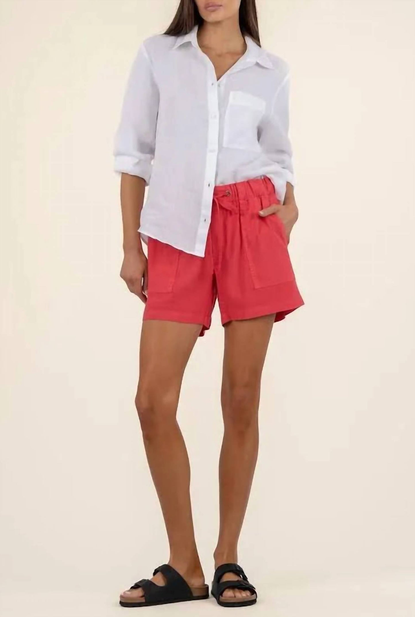Kut From The Kloth - Women's Katana Linen Shorts