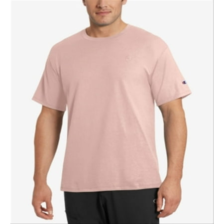 Champion Men's Cotton Jersey T-Shirt - Pink XXL