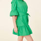 Dolce Cabo - Poplin Ruffle Detail Dress