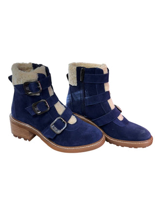 Vince Camuto - Botas de couro Klerica femininas