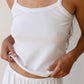 Donni. - Baby Rib Scallop Tank Top