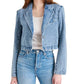 Steve Madden - Tarin Lapel Cropped Blazer