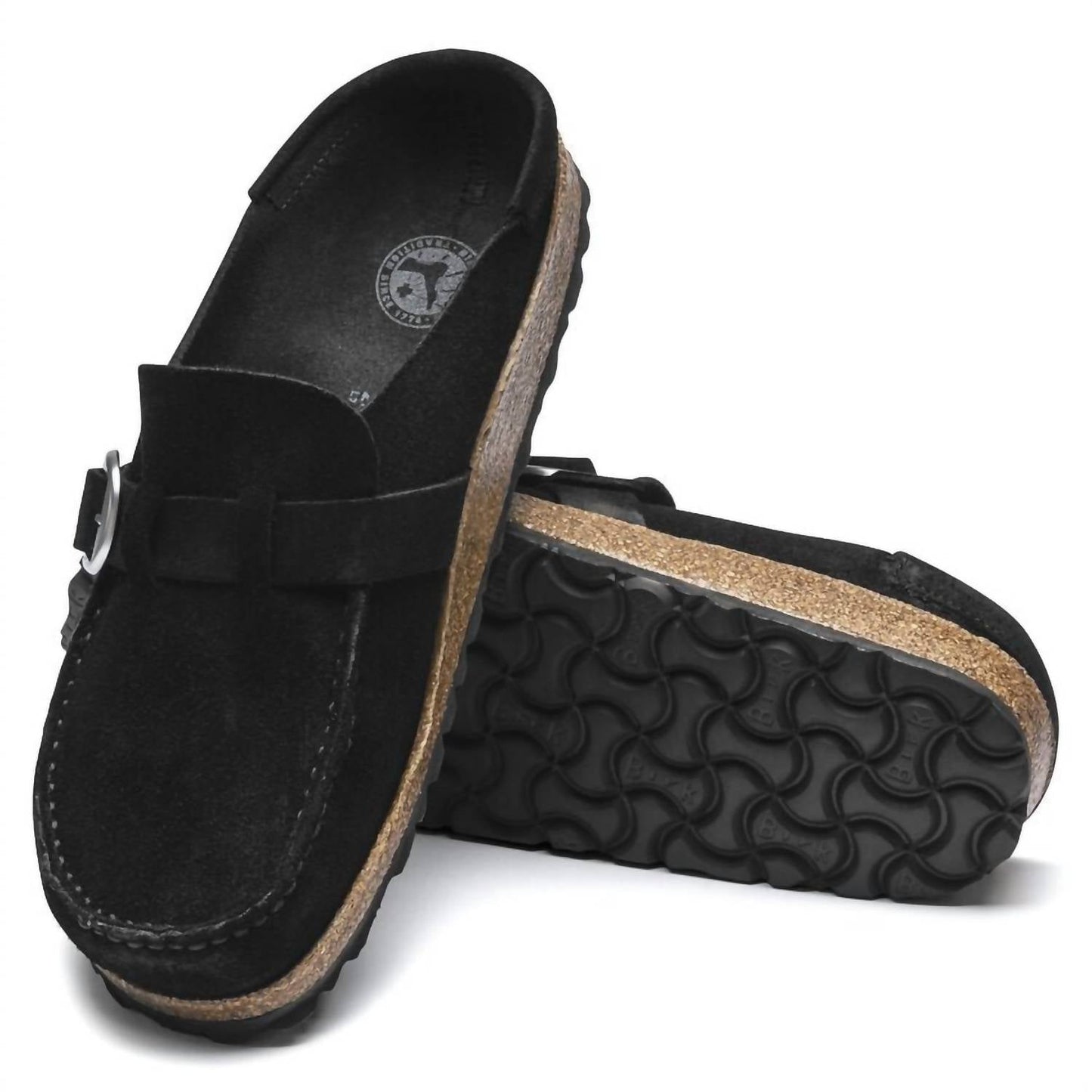 Birkenstock - Women's Buckley Suede Leather Clog - Regular/Wide