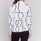 Charlie B - Reversible Mockneck Fitted Sweater