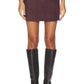Astr - Laudine Faux Suede Mini Skirt
