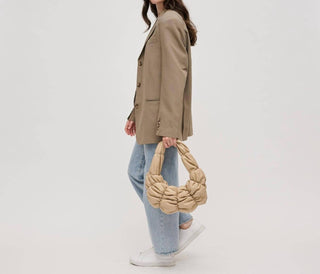 Urban Expressions - Bolsa Stella Puffy Quilted em couro vegano