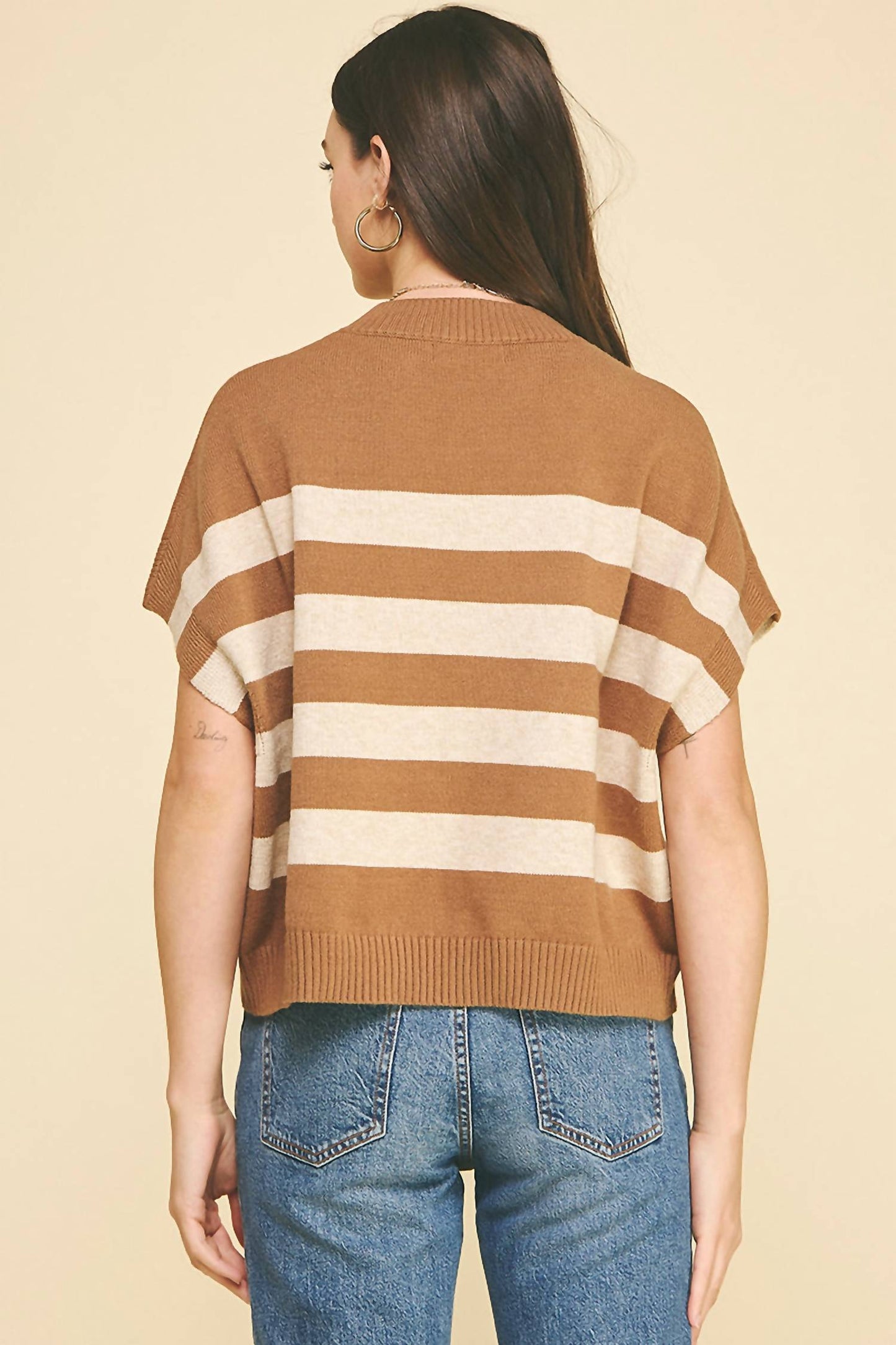 Pinch - Sterling Boxy Short Sleeve Sweater
