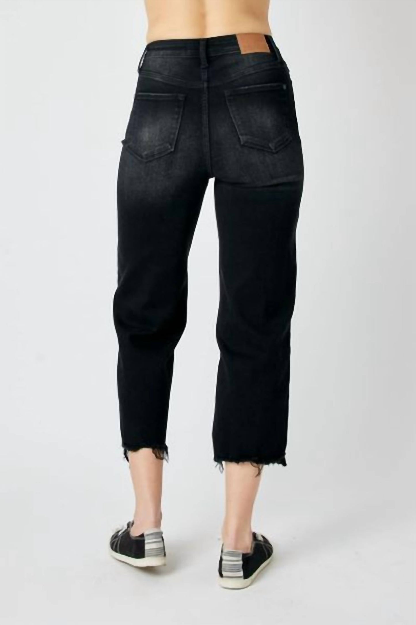 Judy Blue - High Rise Cropped Wide Leg Jean