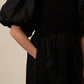 Sofie The Label - Tori Puff Sleeve Contrast Maxi Dress