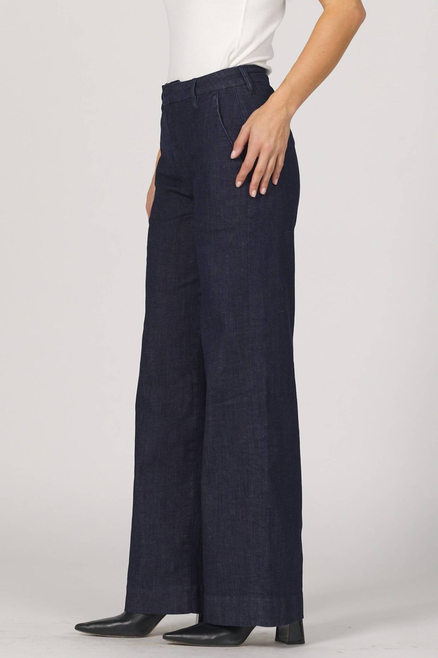 Dear John Denim - Brandy Mid-rise Straight Leg Trouser Pants
