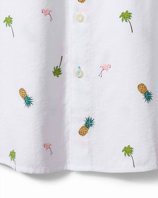 Tommy Bahama - CAMISA MASCULINA FLAMINGO TANGO CAMP