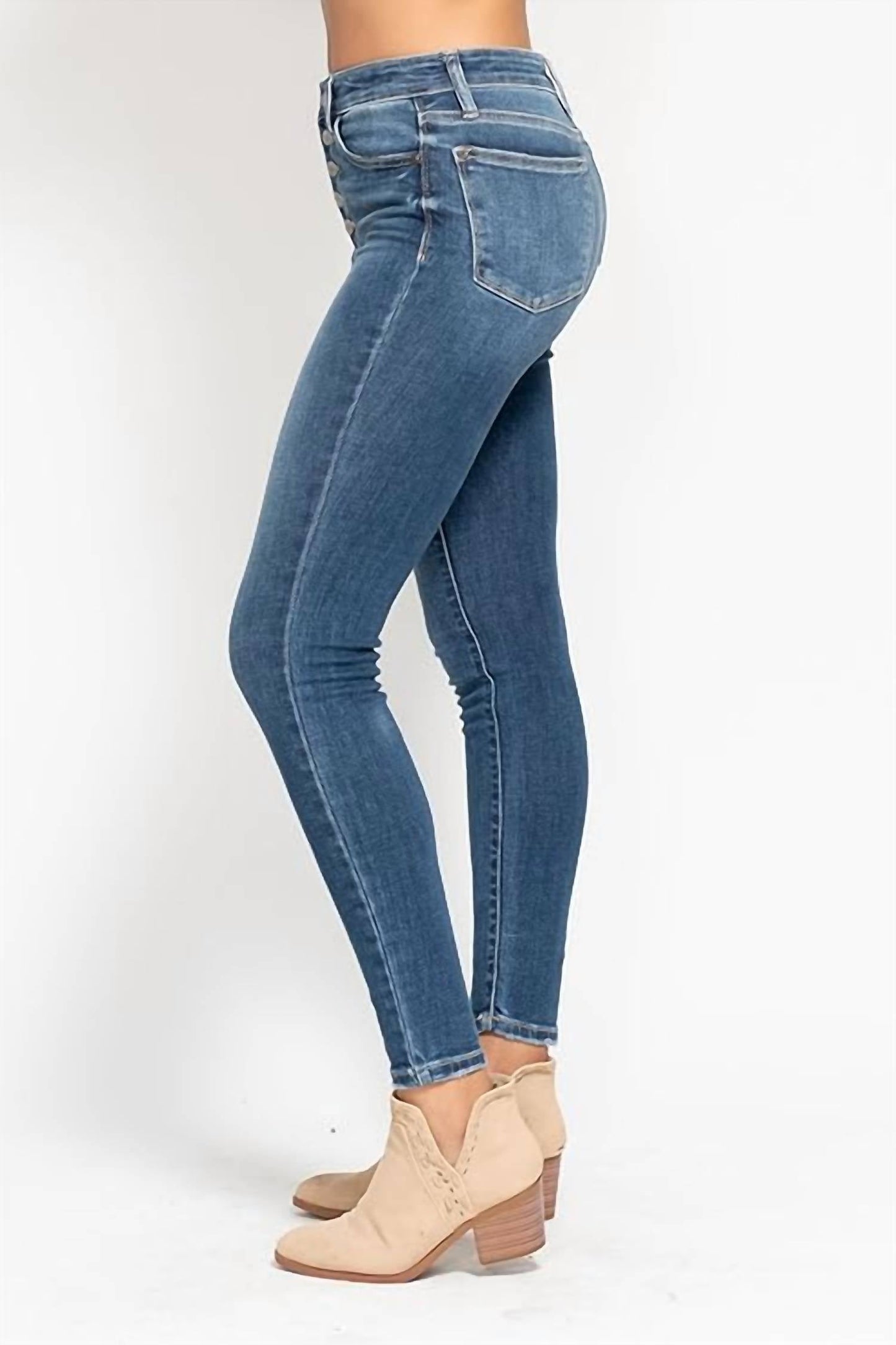 Judy Blue - Dover Button Fly Jeans