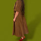 &Merci - Women's Speck Textured Midi Dress