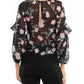Blue Life - Tomie Ruffle Hem Long Sleeve Top