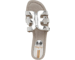 Sam Edelman - Sandálias femininas Bay Flat Slide