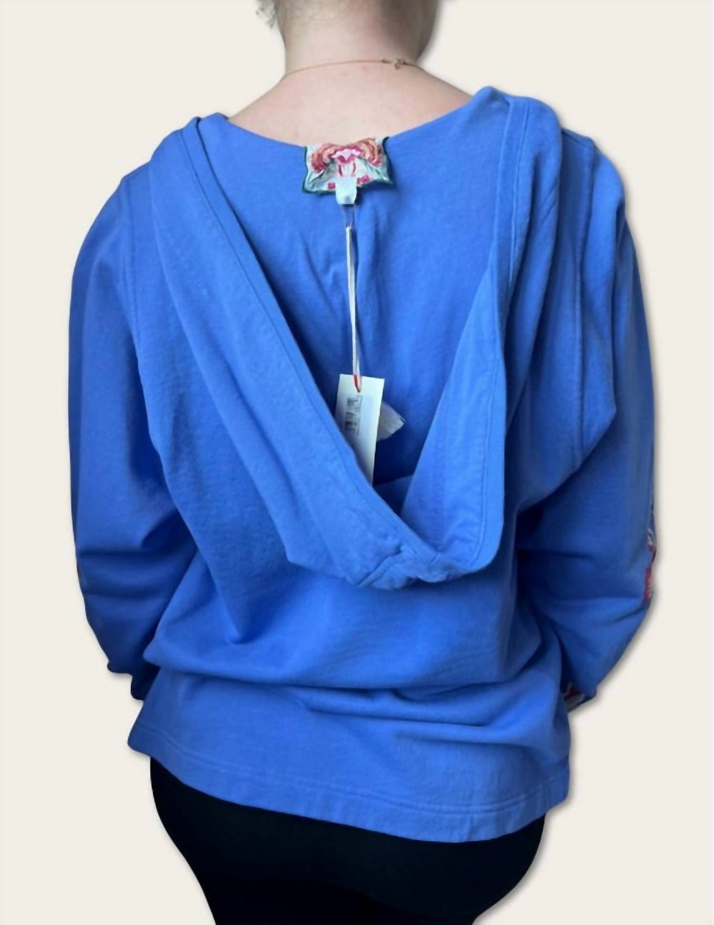 Johnny Was - FRENCH TERRY HOODED SWEATSHIRT FREYDE