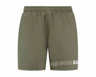 Hugo Boss - Standard Vertical Logo Swim Trunks