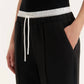 4Th & Reckless - Bianca Contrast Waistband Straight Leg Trouser