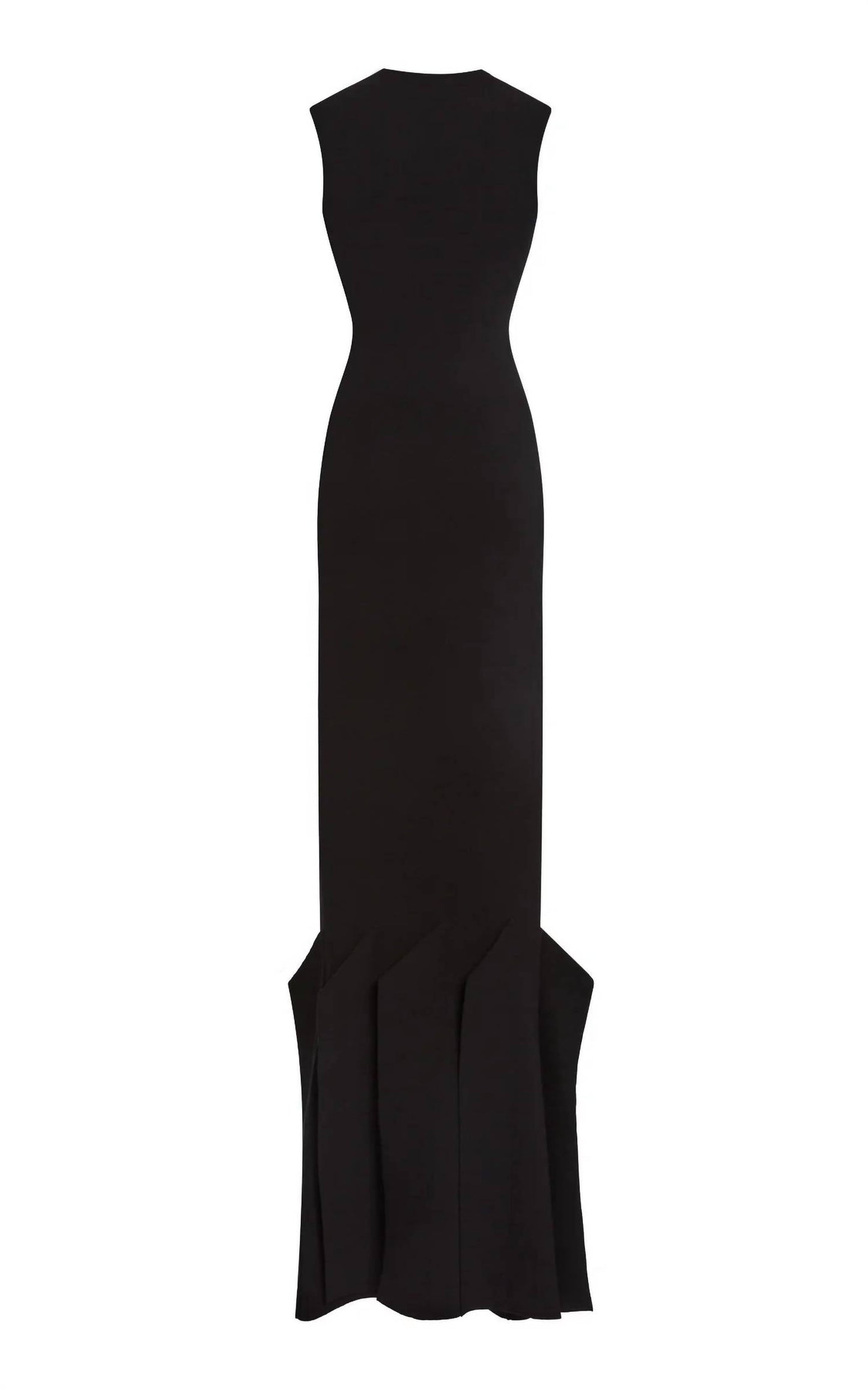 A.W.A.K.E. Mode - Knit Maxi Dress With Hem Panel Detail
