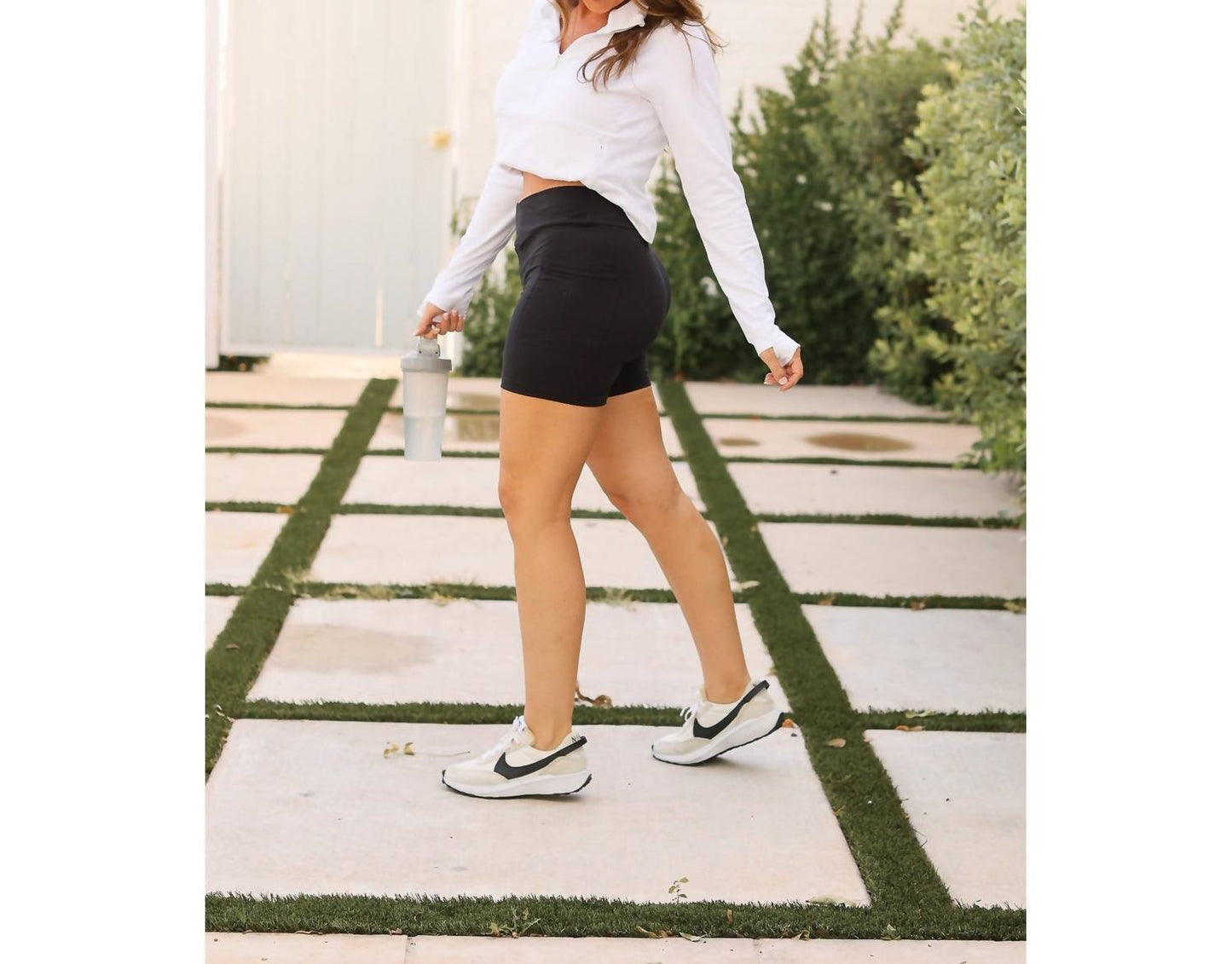 Julia Rose - Crossover Biker Shorts