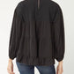 Entro - Embroidered Swiss Dot Blouse