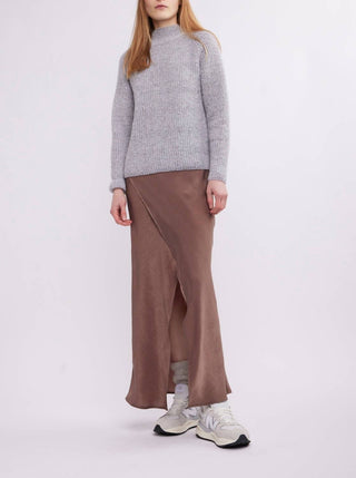 Autocontraste - Saia sobreposta Alaia