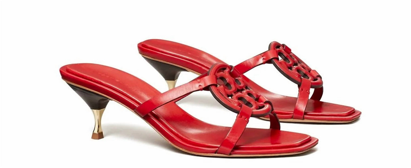 Tory Burch - Women's Geo Bombe Miller Low Heel Sandal