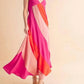 Trendsi - Aemi+Co Color Block Sleeveless Maxi Dress