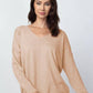 Dreamers By Debut - Super Soft Stretch V Neck Tunic Top