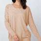 Dreamers By Debut - Super Soft Stretch V Neck Tunic Top