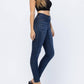 Judy Blue - High Waist Patch Pocket Pull-on Skinny Jeans