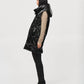 Joseph Ribkoff - Hooded Sleeveless Quilted Zip Front Puffer Vest