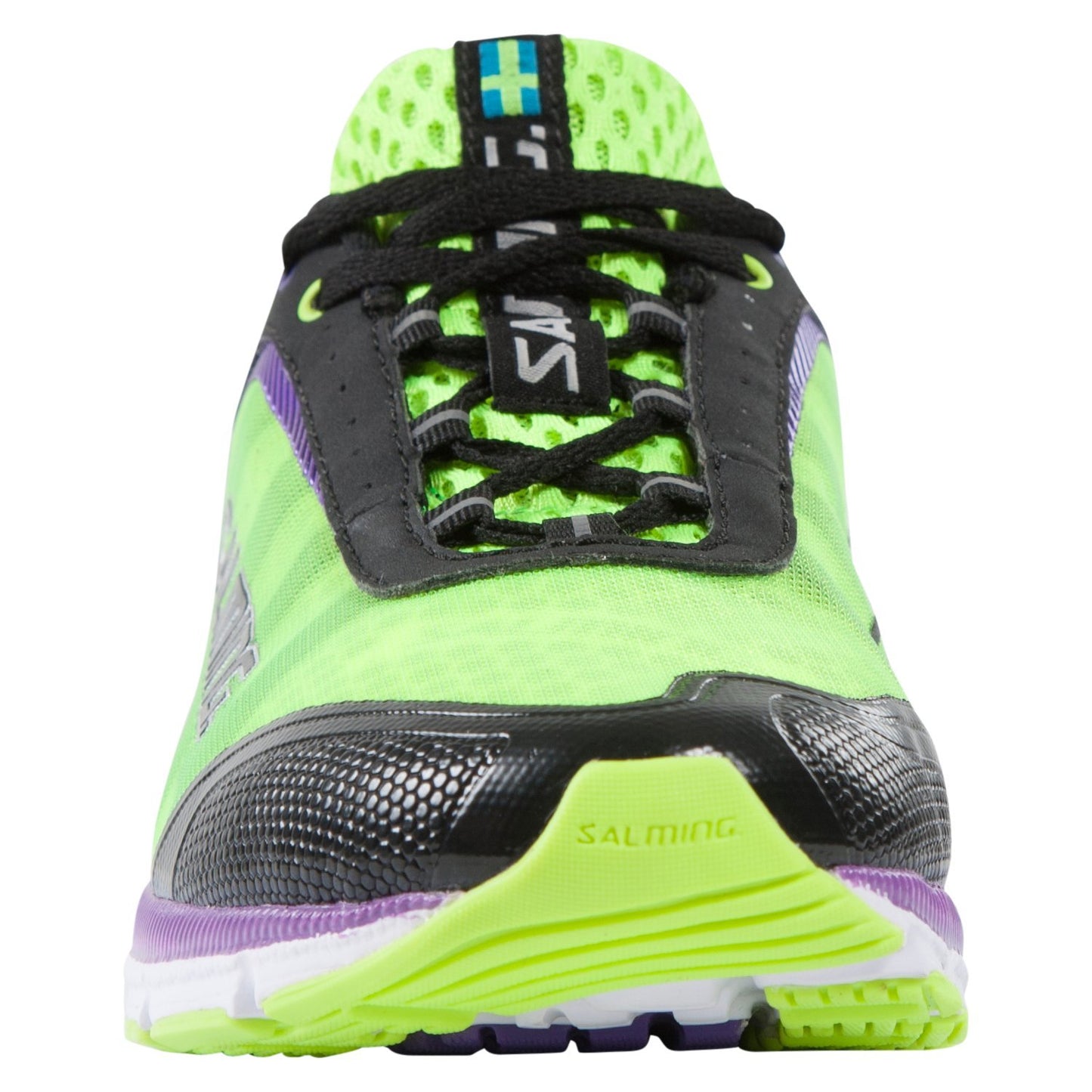 Tênis de corrida feminino Salming Speed, preto/amarelo