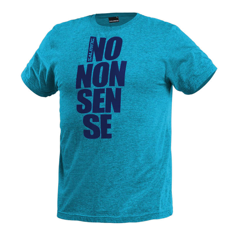 Camiseta Salming No Nonsense SR Azul Ciano X-Grande Azul Tamanho X-Grande