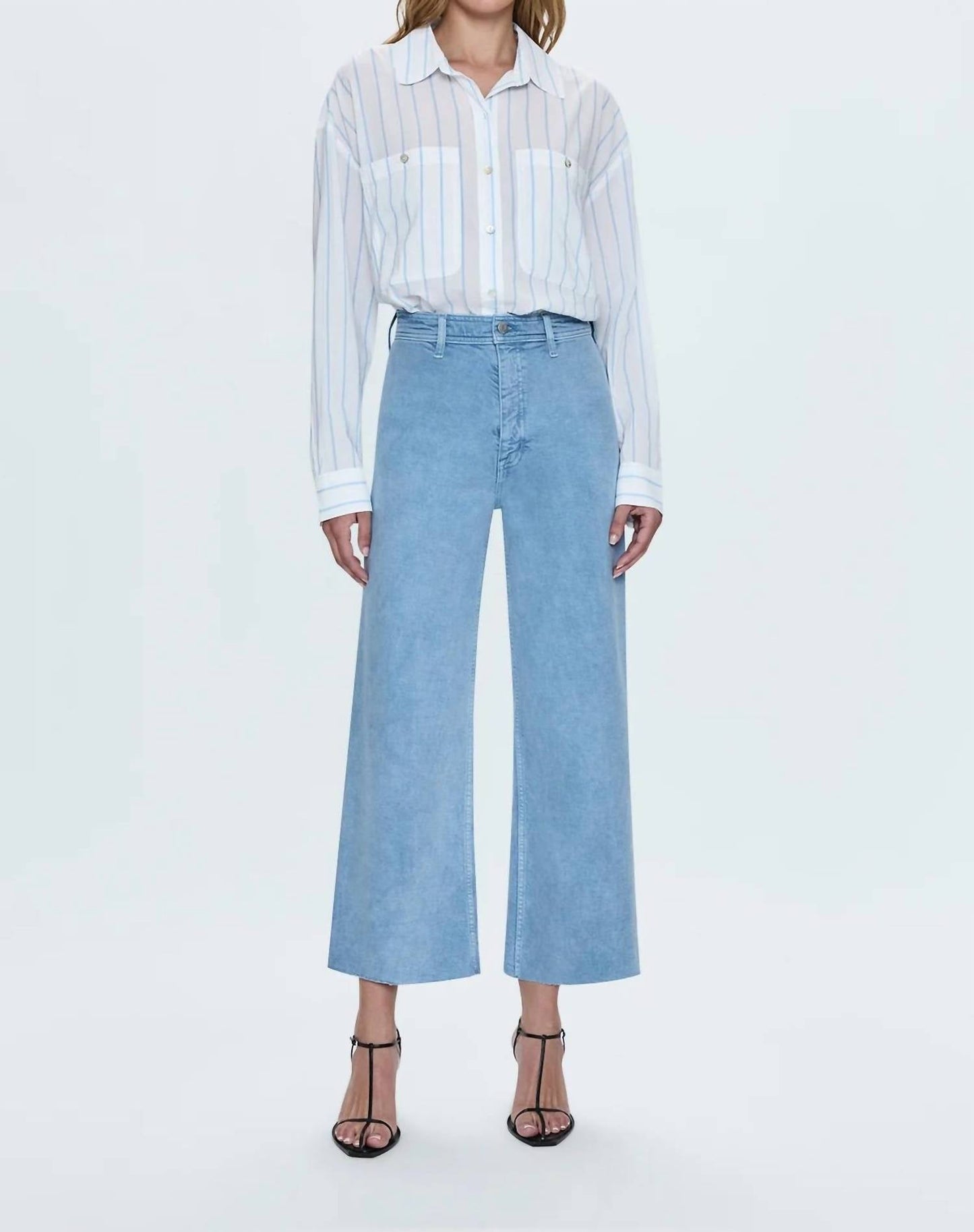 Pistola - Penny High Rise Wide Leg Jeans