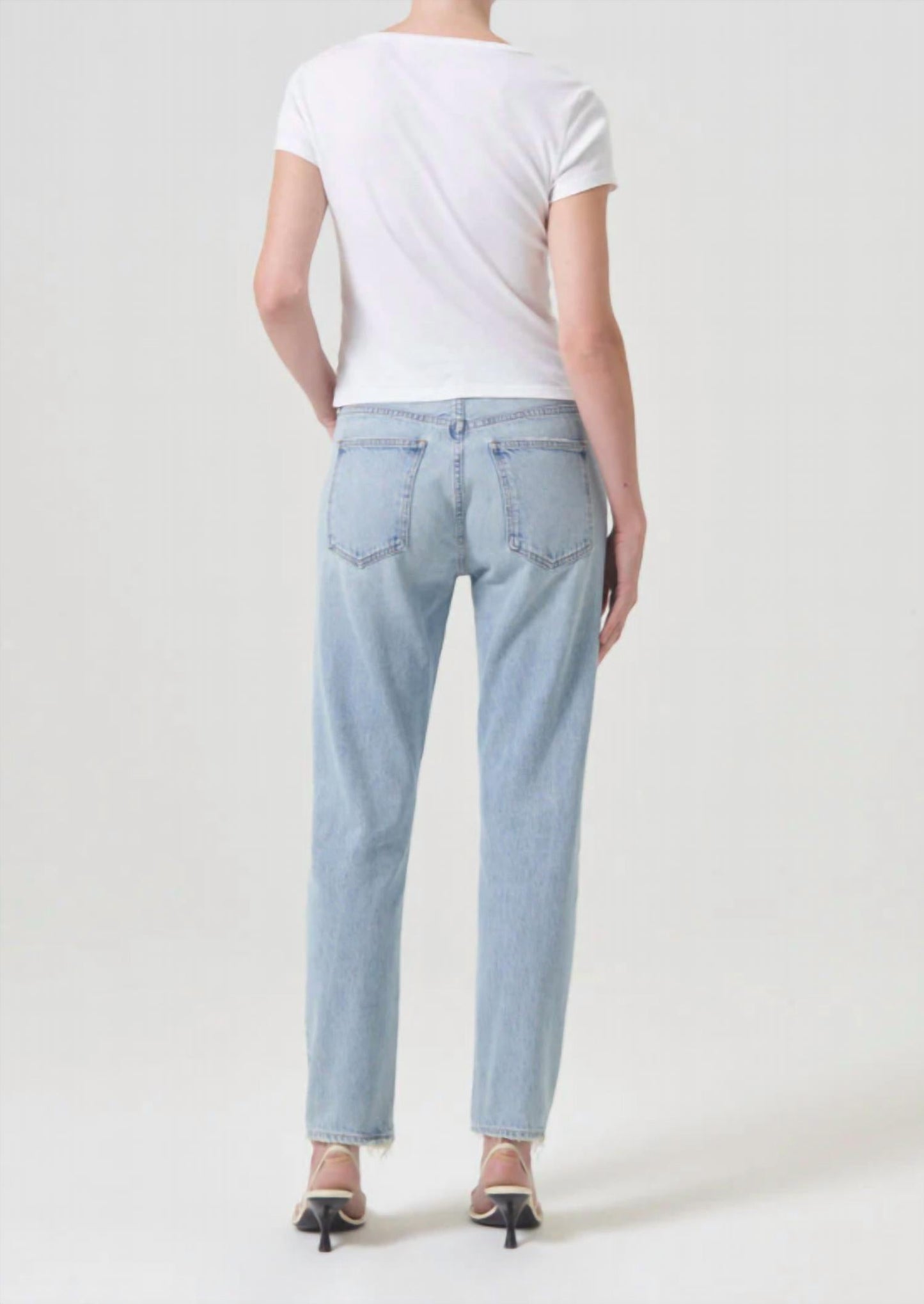 Agolde - Women's Austin Mid Rise Tapered Slim Jean