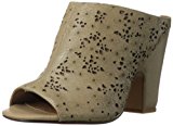 Nicole Women's Loopey Mule Taupe Tamanho 8 B(M) EUA