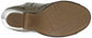 Nicole Women's Loopey Mule Taupe Tamanho 8 B(M) EUA