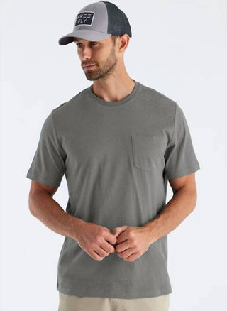 Free Fly - Bamboo Heritage Pocket Tee