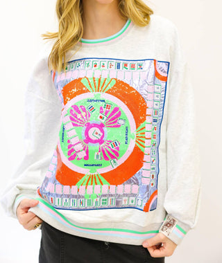 Queen Of Sparkles - Women's Mahjong Table Sweatshirt