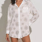Elan - Button Down Cover-up Top