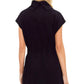 Entro - Gloria Folded Neck Drawstring Dress