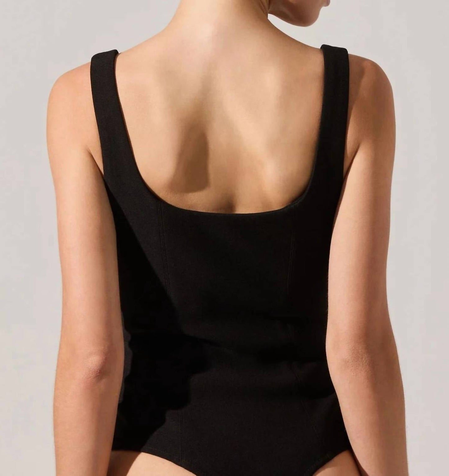 Astr - Kendal Curved Neck Bodysuit