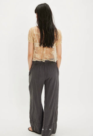 Free People - Days End Linen Pull On Pant