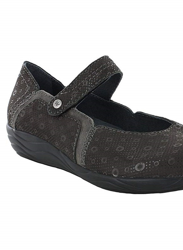Sapatos Wolky Gila Drops Gartagoshoes Femininos Cinza Tamanho 6,5 B(M) EUA