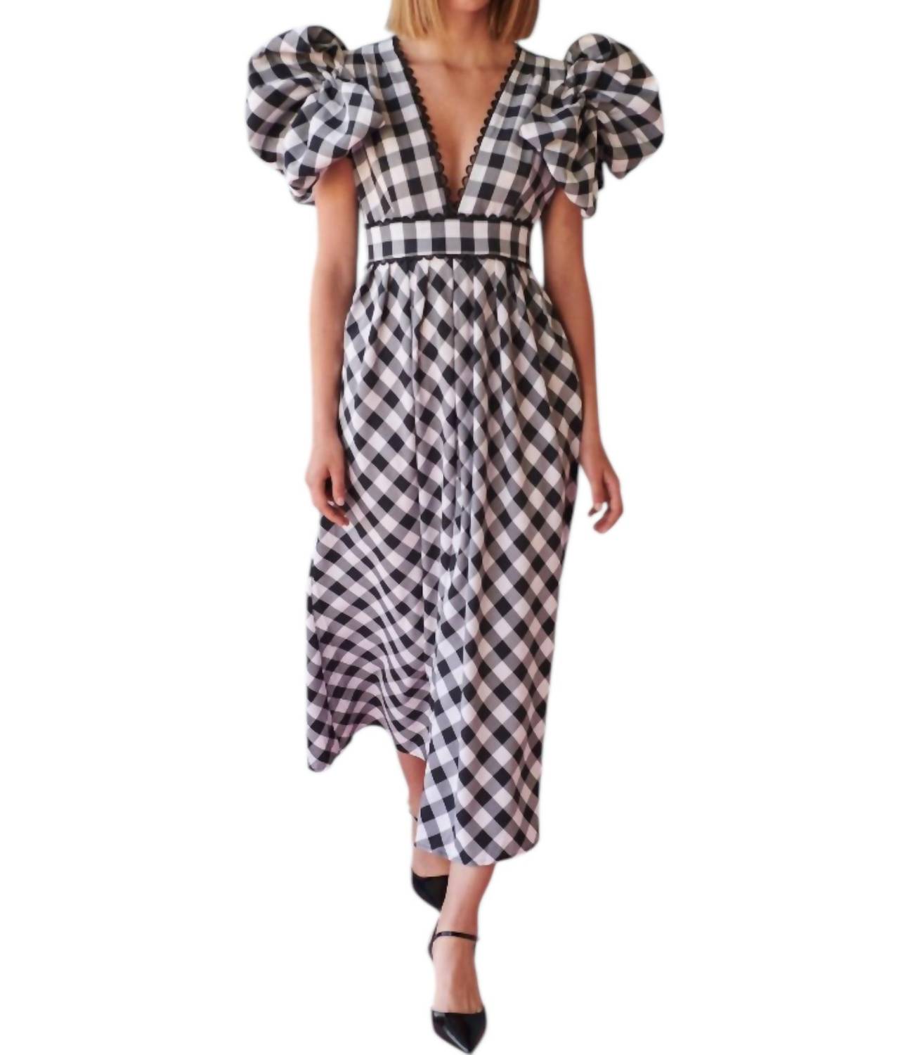 Celia B - Curazao Vichy Dress