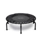 JumpSport 370 Home Gym Trampolim de Fitness Reforçado de 39" com DVD 4 em 1, Preto