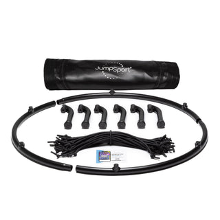 Trampolim JumpSport 44" ESSENTIAL Fitness | Modelo 430 | Estrutura de 3 peças | Série Home para adultos