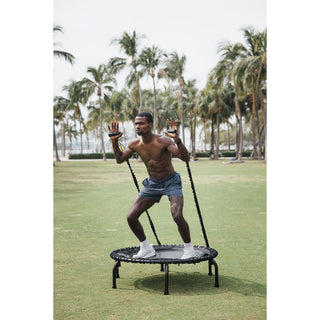 Trampolim JumpSport 44" ESSENTIAL Fitness | Modelo 430 | Estrutura de 3 peças | Série Home para adultos